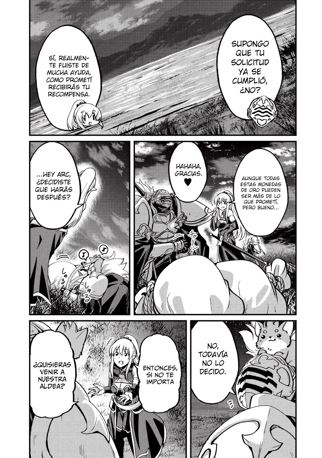 Gaikotsu Kishi-sama, Tadaima Isekai e Odekake-chuu (2017) - Capítulo 8 - Página 18 - LectorTMOo
