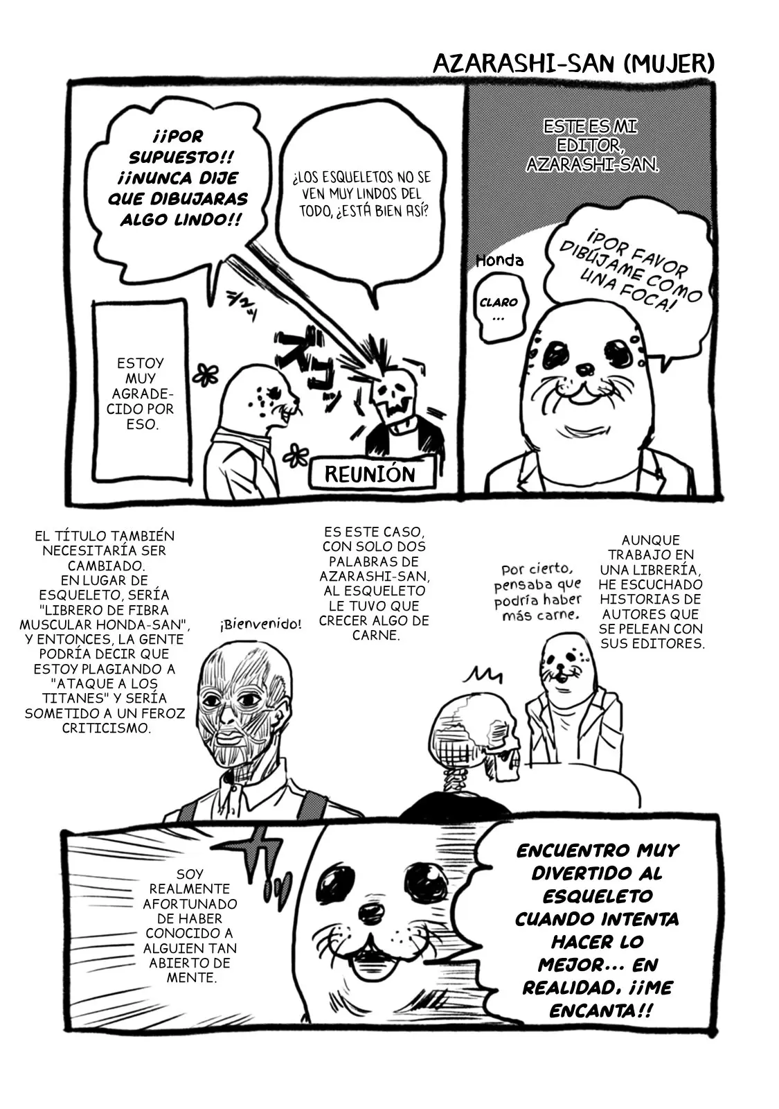 Gaikotsu Shotenin Honda-san (2015) - Capítulo 7.5 - Página 11 - LectorTMOo