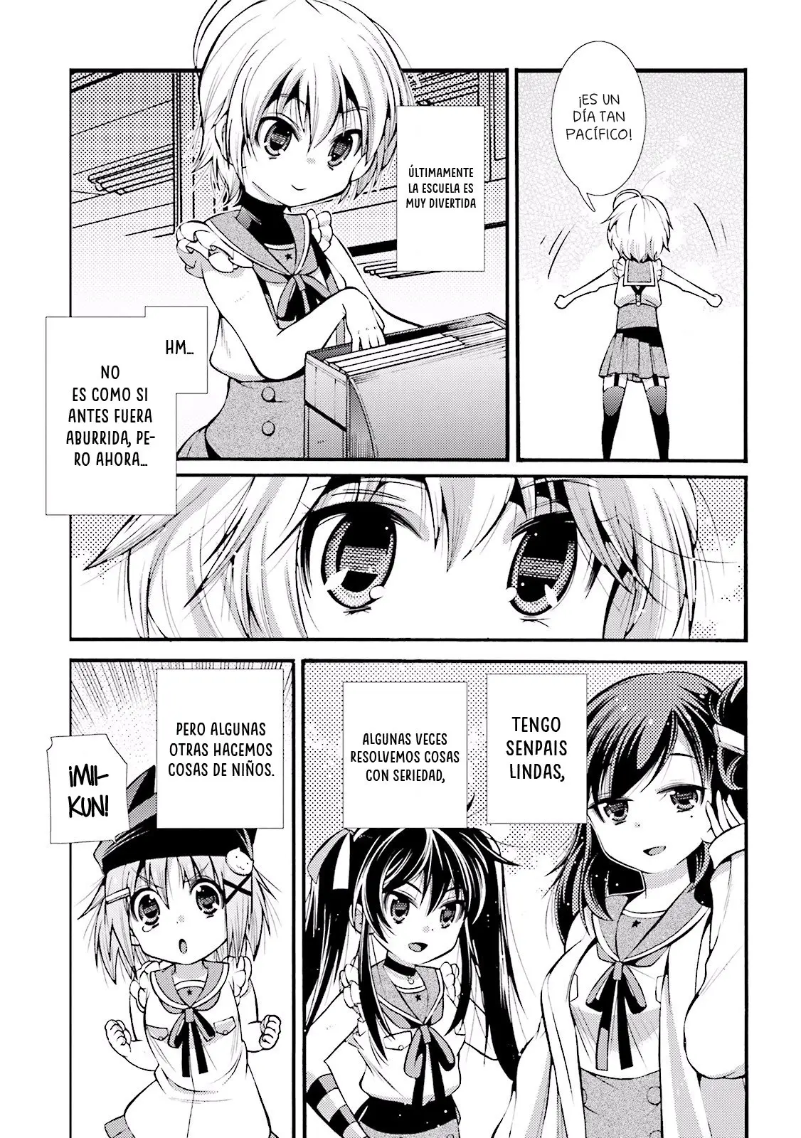 Gakkou Gurashi! Comic Antología: Kai (2015) - Capítulo 3 - Página 4 - LectorTMOo