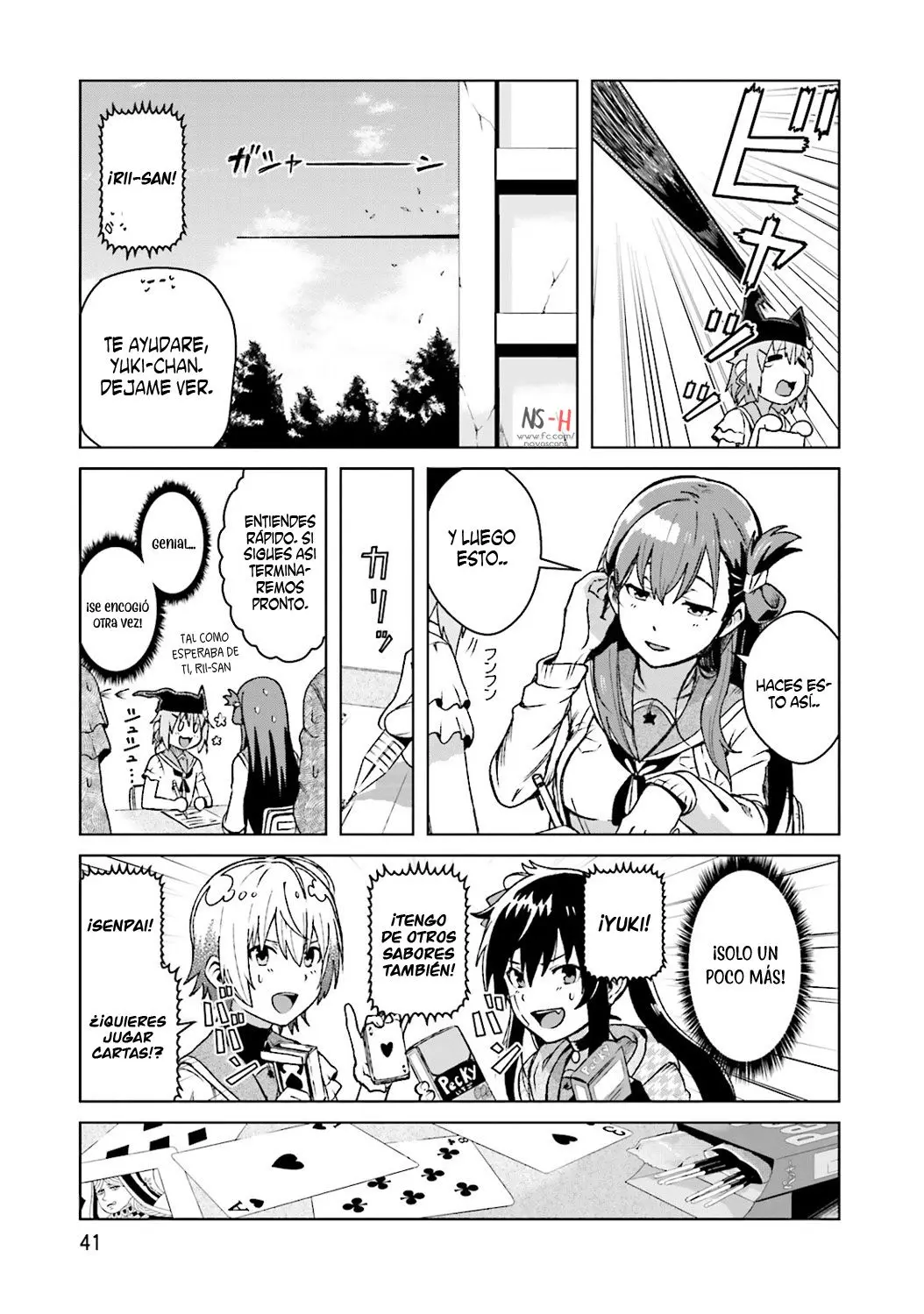 Gakkou Gurashi! Comic Antología: On (2015) - Capítulo 4 - Página 8 - LectorTMOo