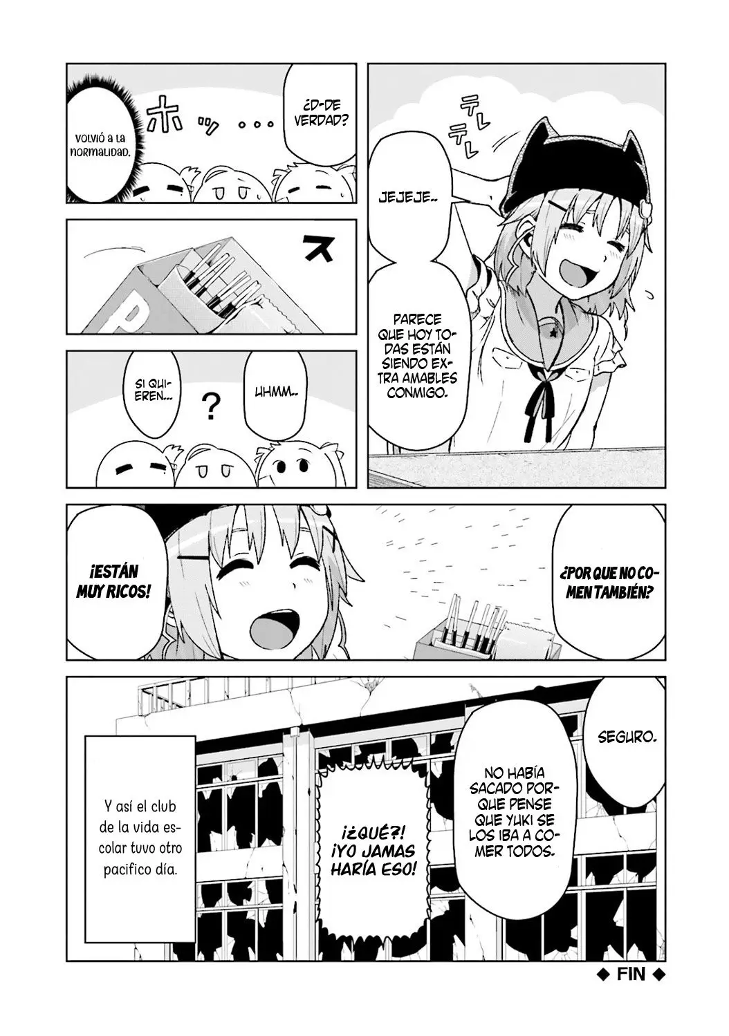 Gakkou Gurashi! Comic Antología: On (2015) - Capítulo 4 - Página 9 - LectorTMOo