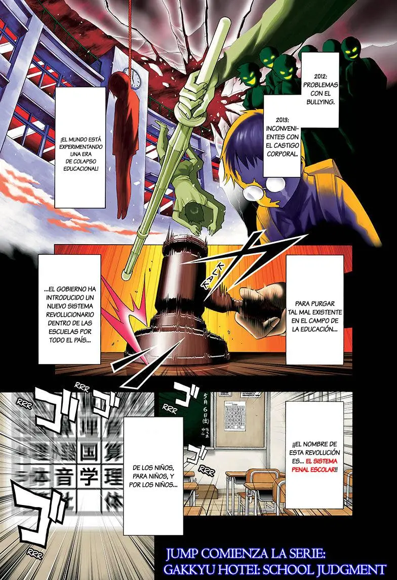 Gakkyuu Houtei (2014) - Capítulo 1 - Página 3 - LectorTMOo