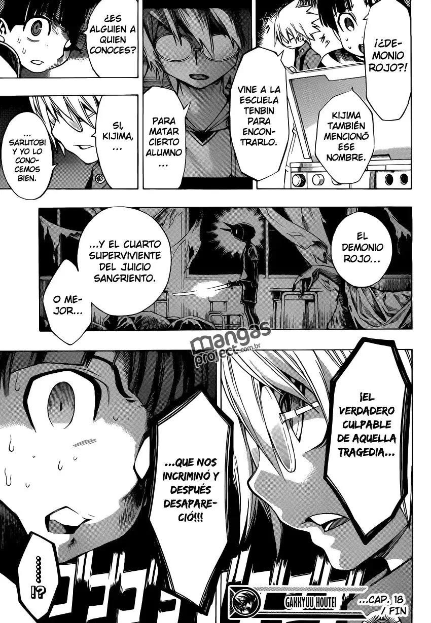 Gakkyuu Houtei (2014) - Capítulo 18 - Página 19 - LectorTMOo