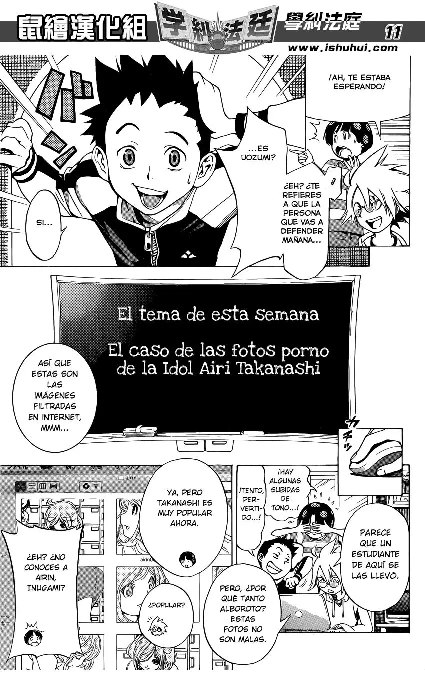 Gakkyuu Houtei (2014) - Capítulo 3 - Página 12 - LectorTMOo