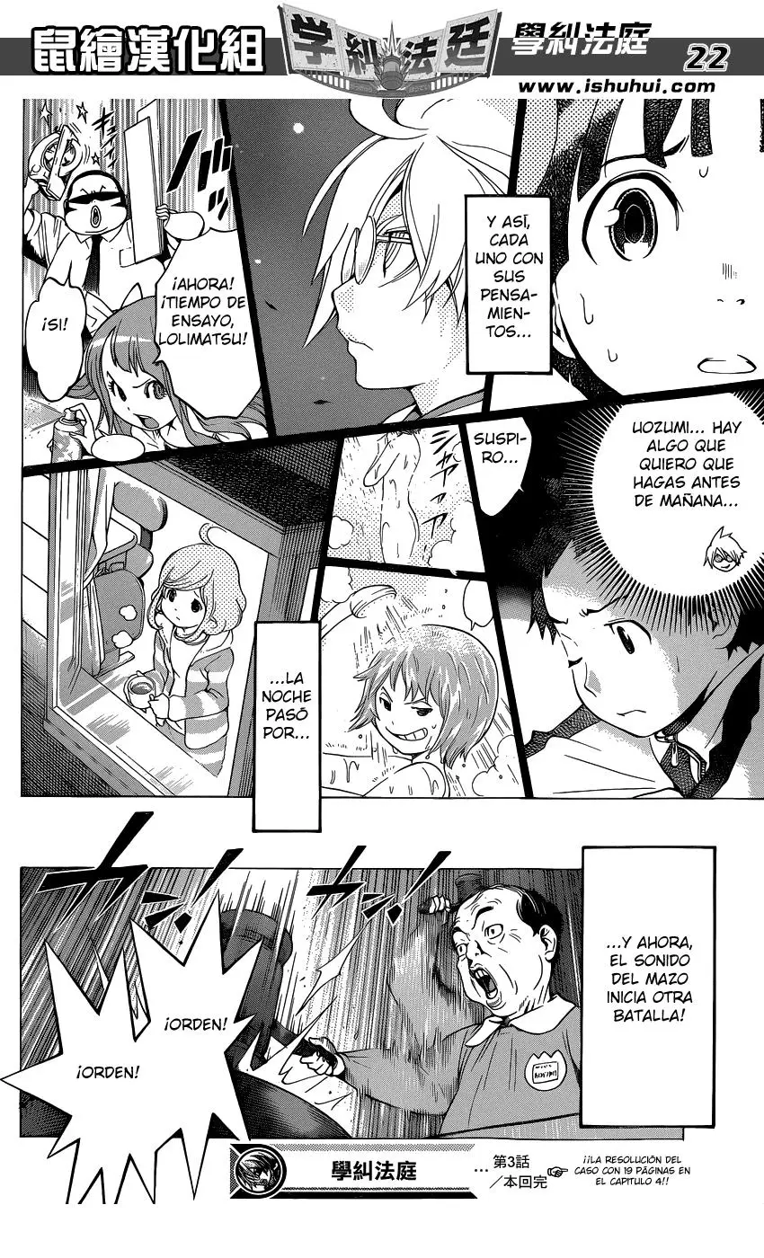 Gakkyuu Houtei (2014) - Capítulo 3 - Página 23 - LectorTMOo