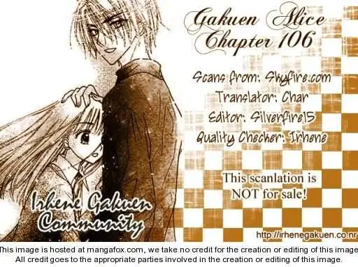 Gakuen Alice (2002) - Capítulo 106 - Página 1 - LectorTMOo