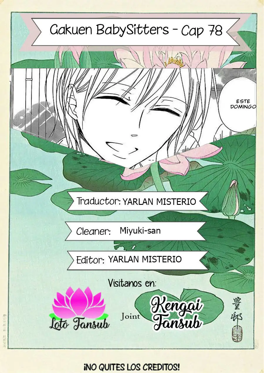 Gakuen Babysitters (2009) - Capítulo 78 - Página 1 - LectorTMOo