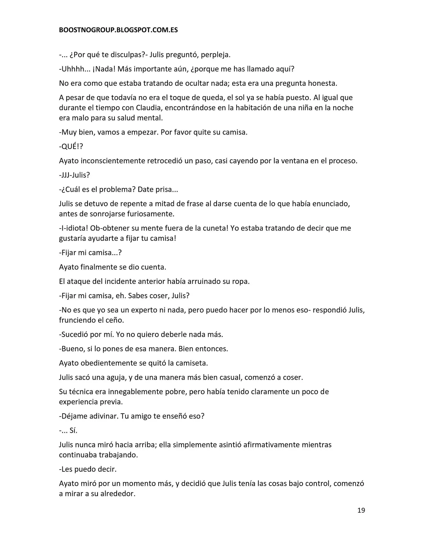 Gakusen Toshi Asterisk (Novela) (2016) - Capítulo 6 - Página 19 - LectorTMOo