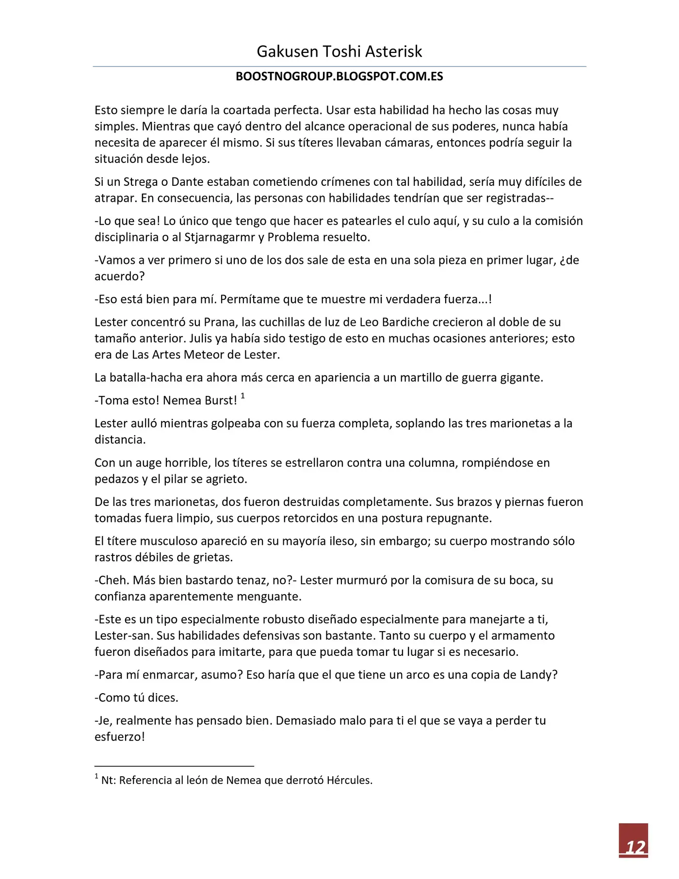 Gakusen Toshi Asterisk (Novela) (2016) - Capítulo 7 - Página 12 - LectorTMOo