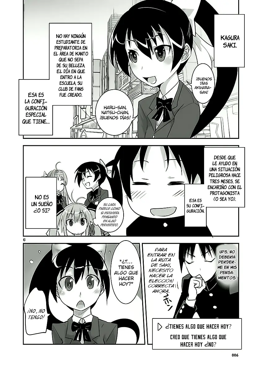 Galge no Sekai yo, Youkoso! (2011) - Capítulo 3 - Página 6 - LectorTMOo