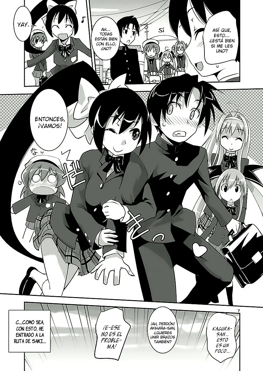 Galge no Sekai yo, Youkoso! (2011) - Capítulo 3 - Página 7 - LectorTMOo