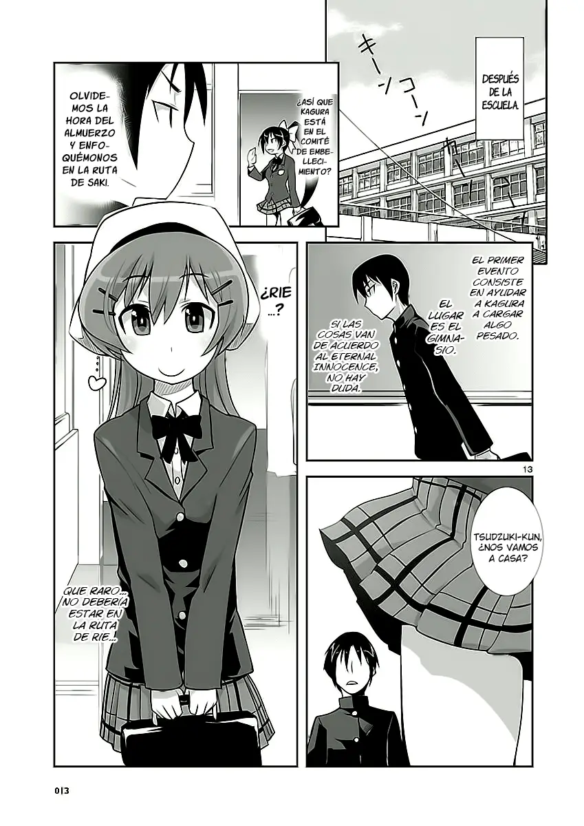 Galge no Sekai yo, Youkoso! (2011) - Capítulo 3 - Página 13 - LectorTMOo