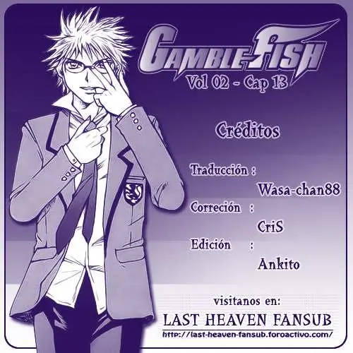 Gamble Fish (2007) - Capítulo 13 - Página 1 - LectorTMOo
