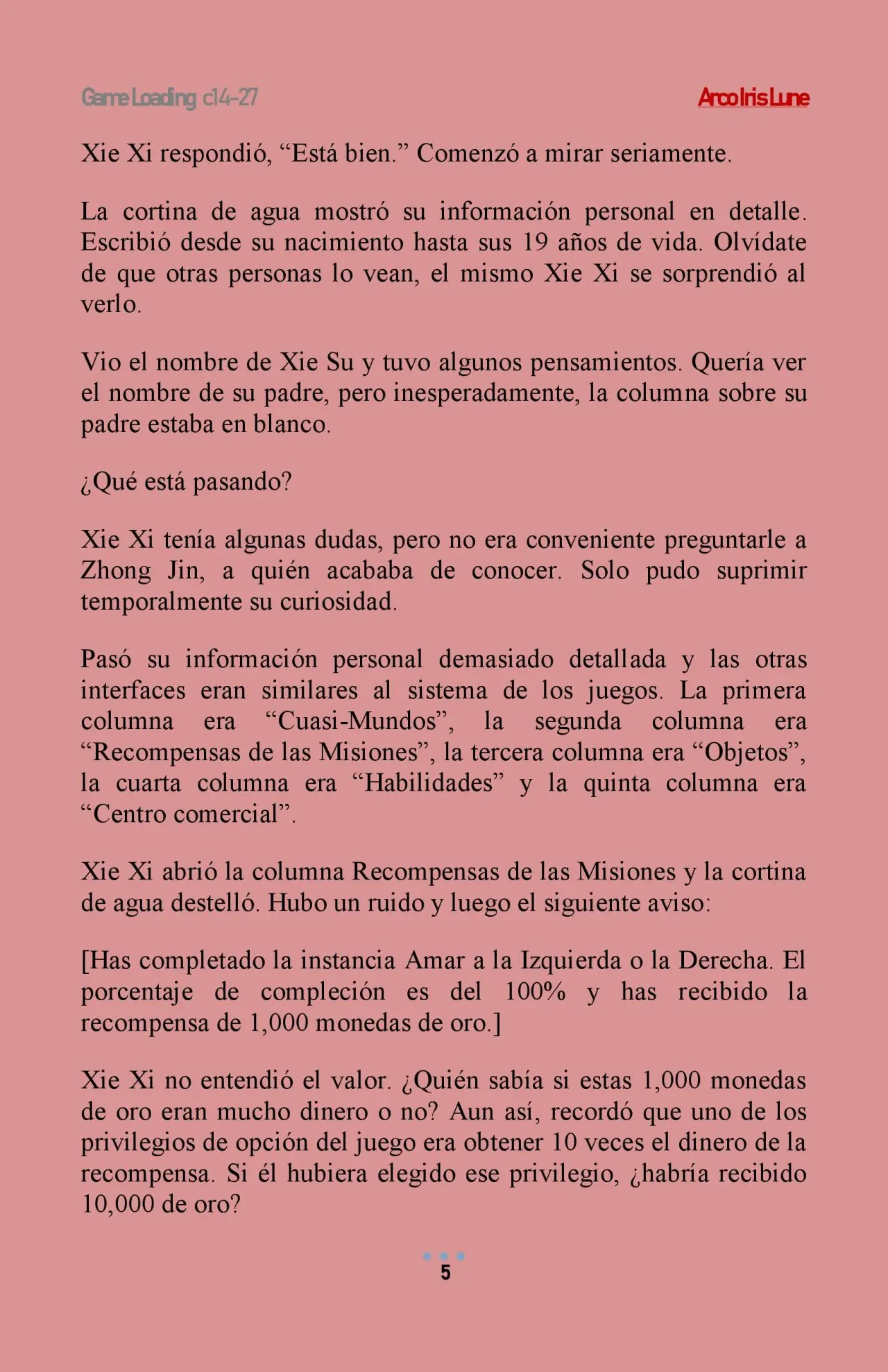 Game Loading - Capítulo 14 - Página 5 - LectorTMOo