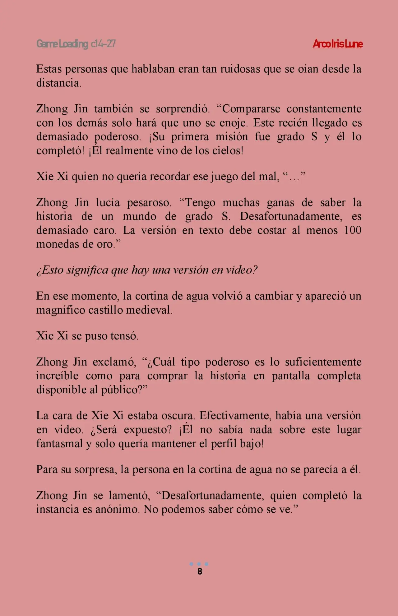 Game Loading - Capítulo 14 - Página 8 - LectorTMOo