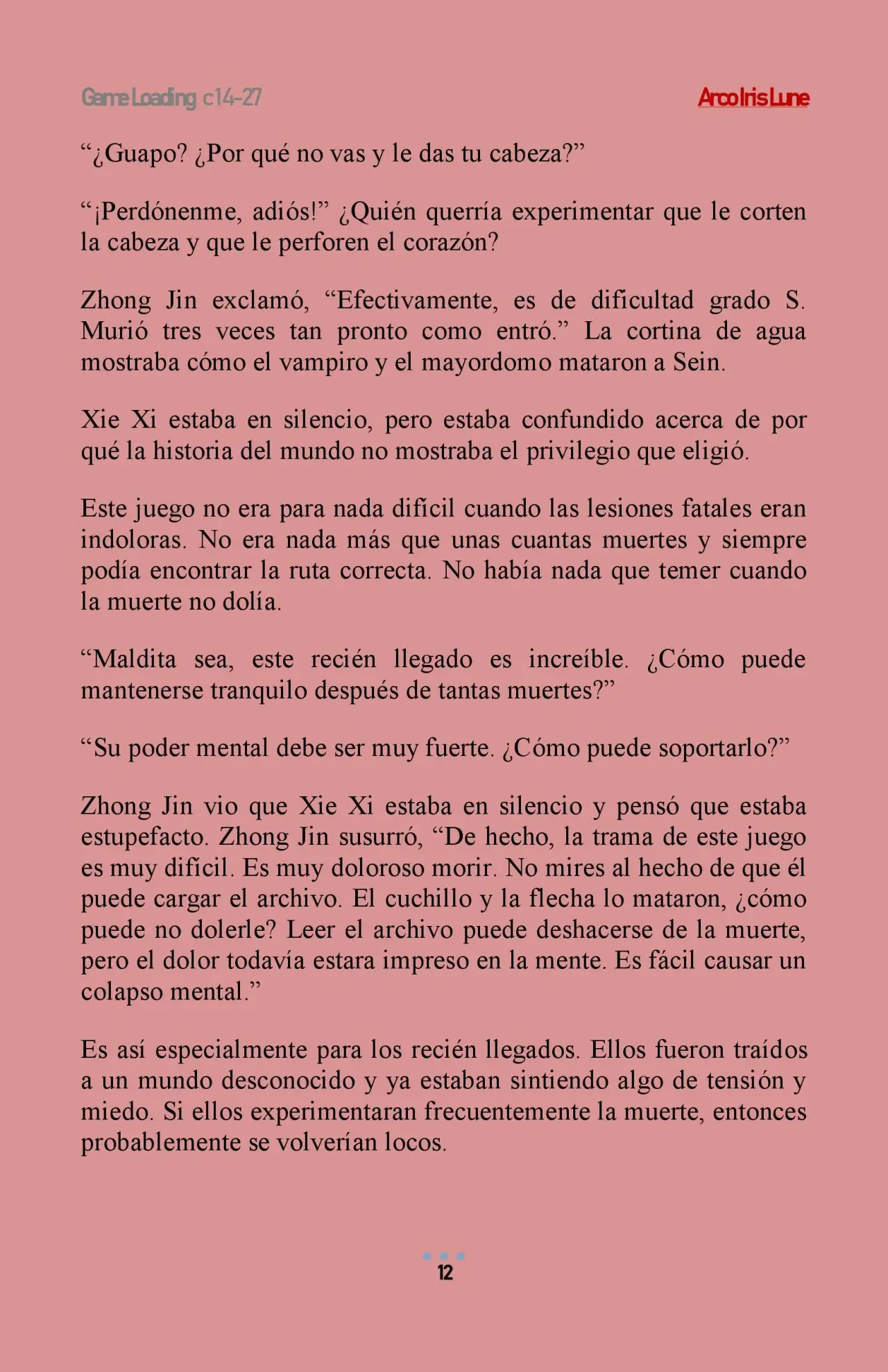 Game Loading - Capítulo 15 - Página 3 - LectorTMOo