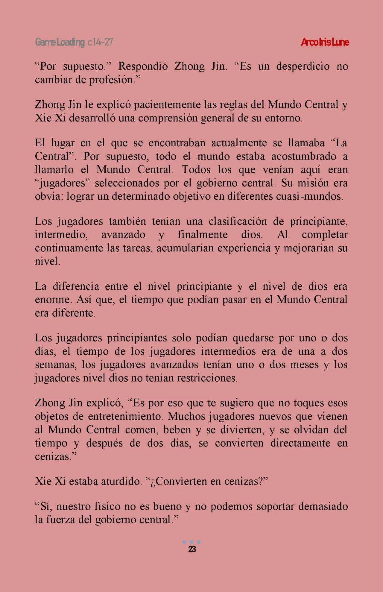 Game Loading - Capítulo 16 - Página 5 - LectorTMOo