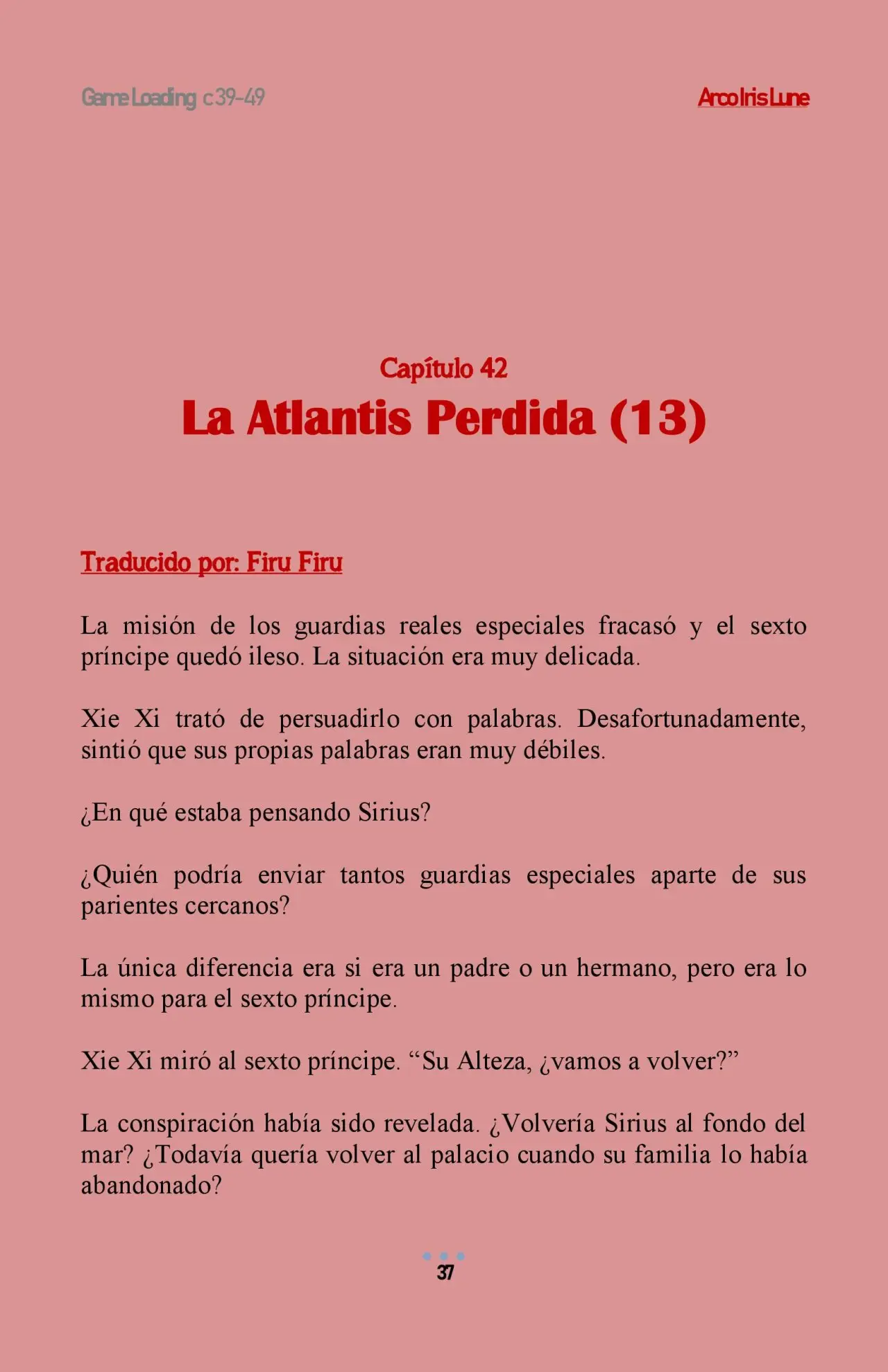 Game Loading - Capítulo 42 - Página 1 - LectorTMOo