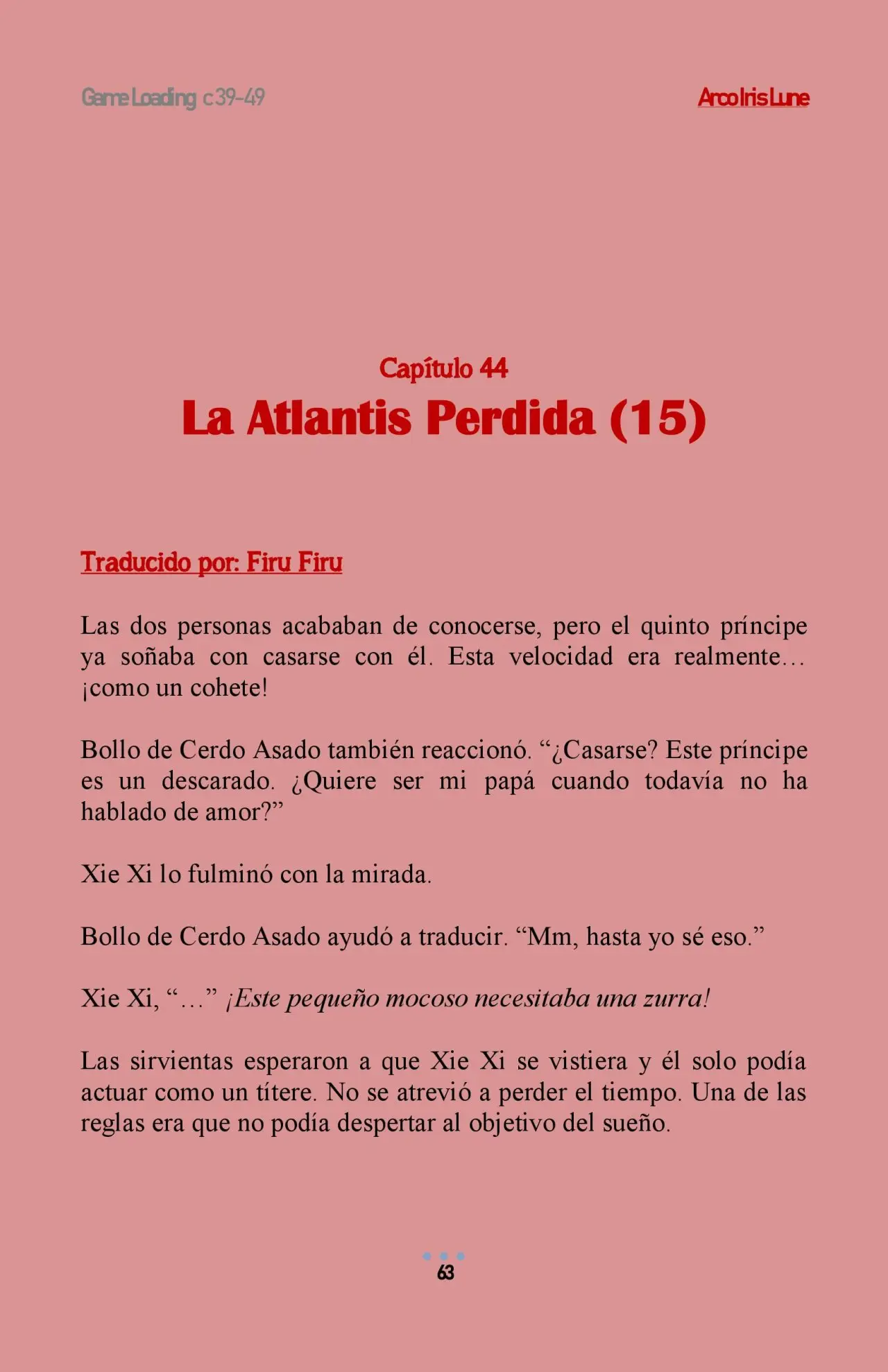 Game Loading - Capítulo 44 - Página 1 - LectorTMOo