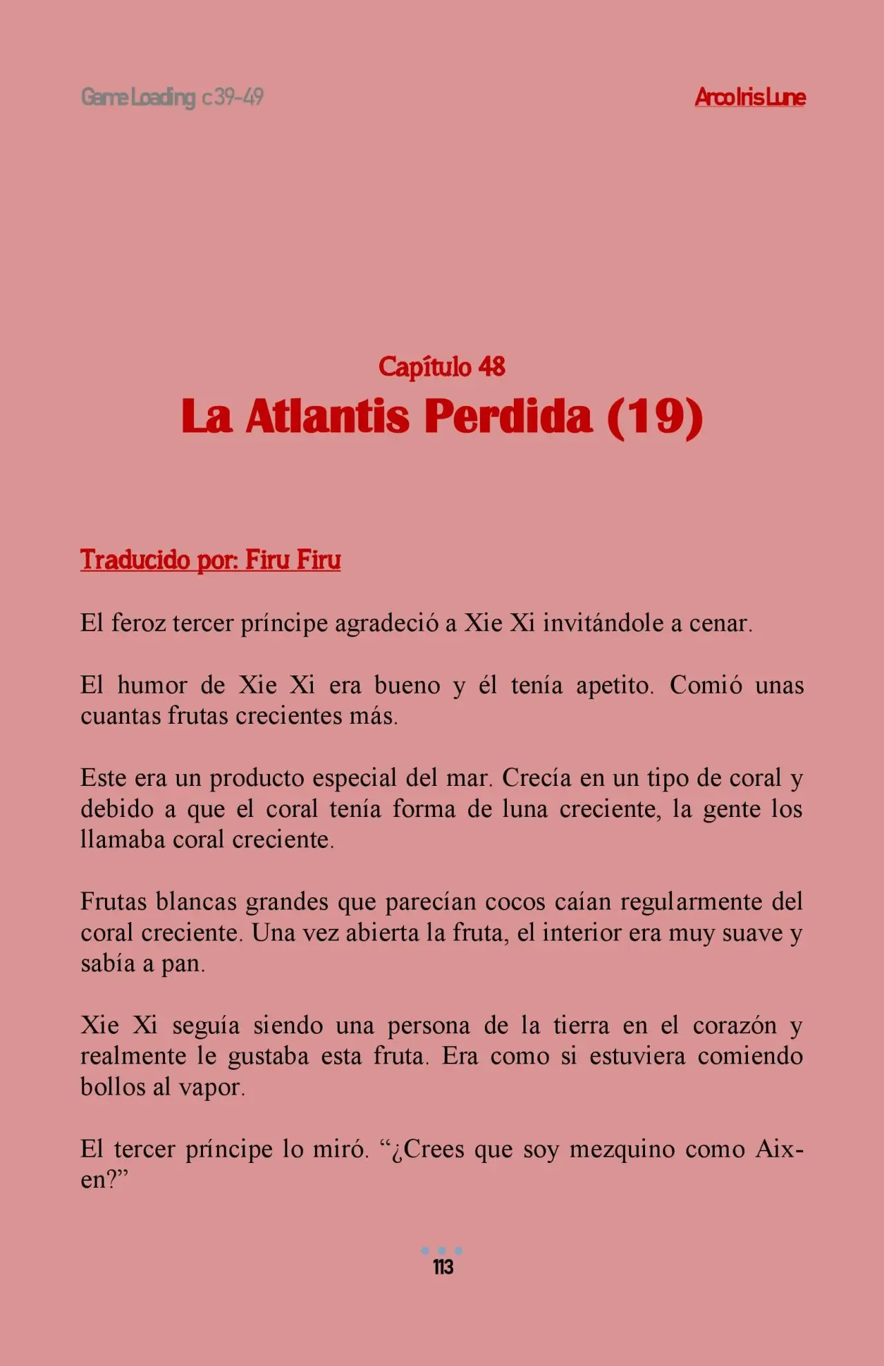 Game Loading - Capítulo 48 - Página 1 - LectorTMOo