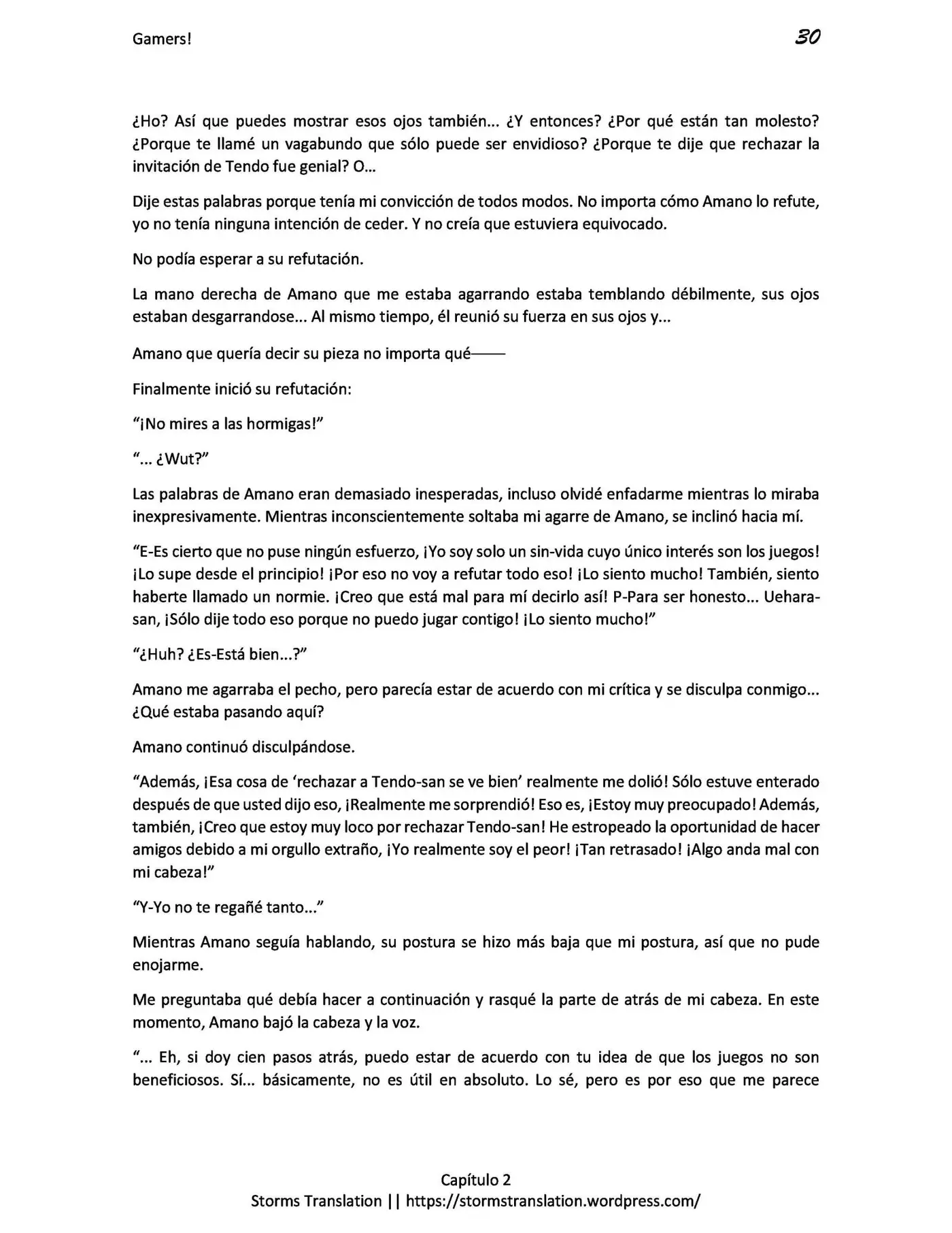 Gamers! (Novela) (2015) - Capítulo 2 - Página 30 - LectorTMOo