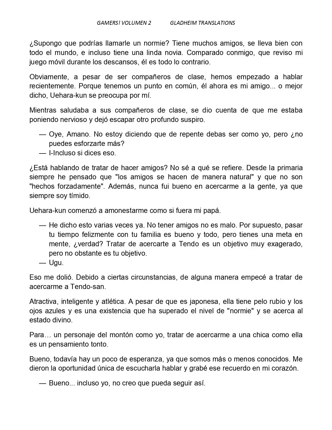 Gamers! (Novela) (2015) - Capítulo 6 - Página 7 - LectorTMOo
