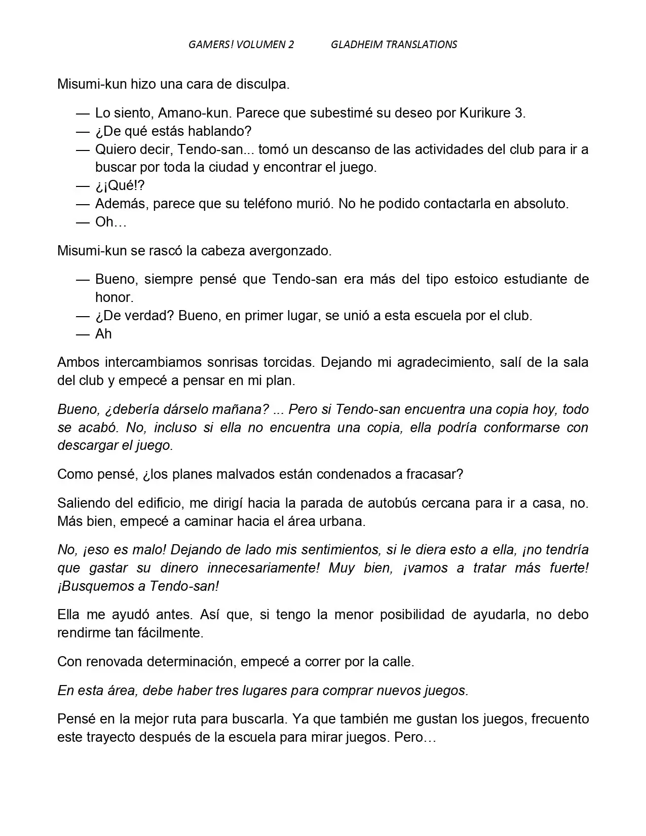 Gamers! (Novela) (2015) - Capítulo 6 - Página 12 - LectorTMOo