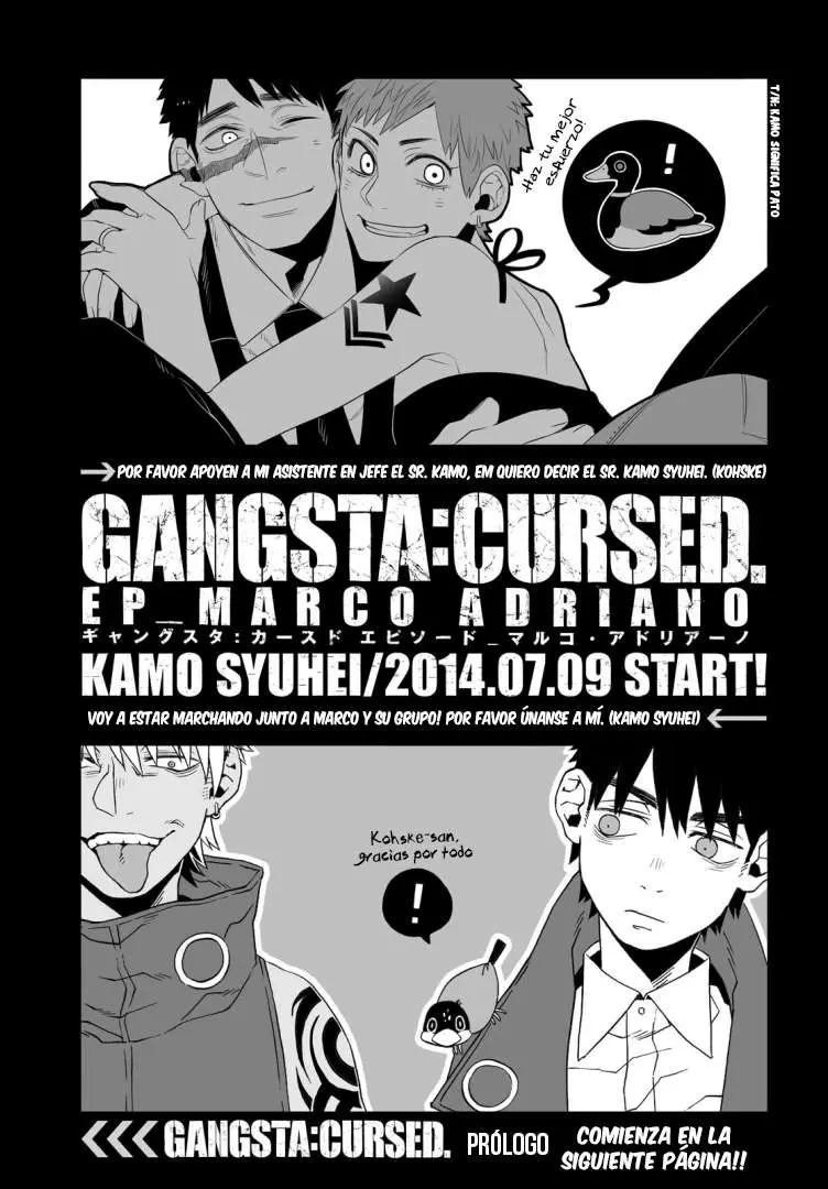 Gangsta:Cursed: EP_Marco Adriano (2014) - Capítulo - Página 2 - LectorTMOo