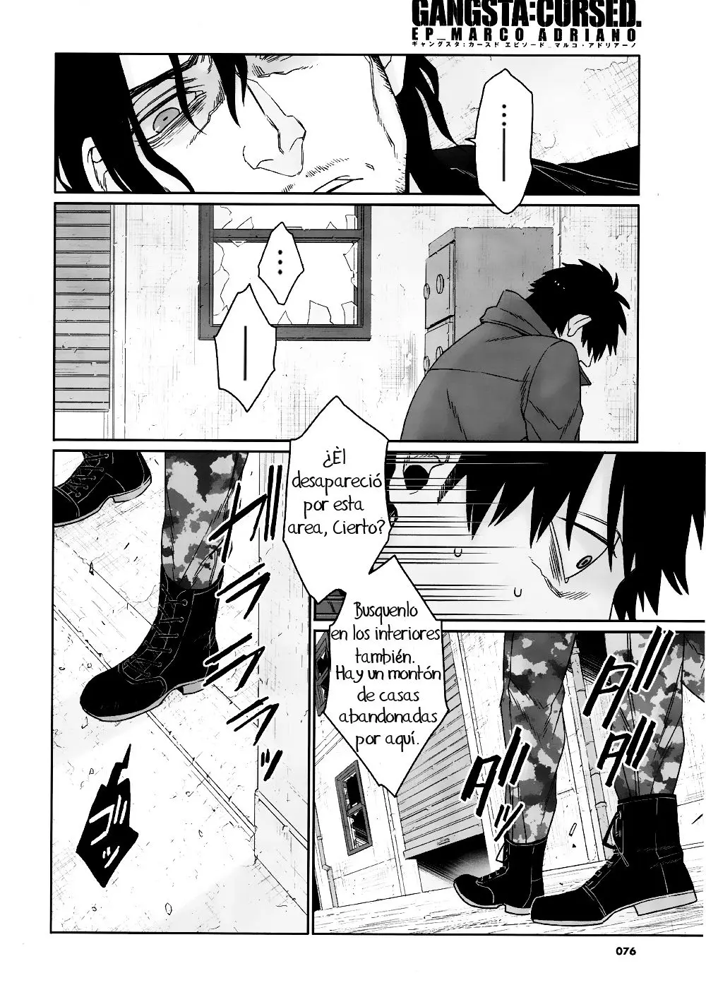 Gangsta:Cursed: EP_Marco Adriano (2014) - Capítulo 8 - Página 33 - LectorTMOo