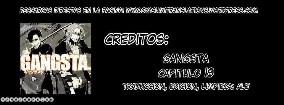 Gangsta - Capítulo 19 - Página 1 - LectorTMOo