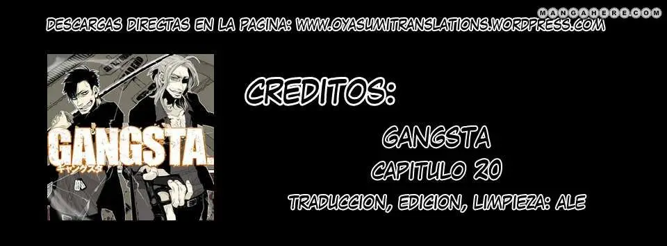 Gangsta - Capítulo 20 - Página 1 - LectorTMOo