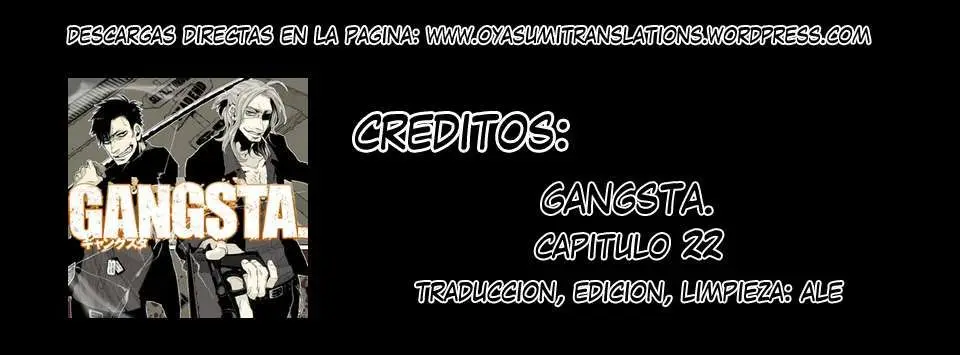 Gangsta - Capítulo 22 - Página 1 - LectorTMOo