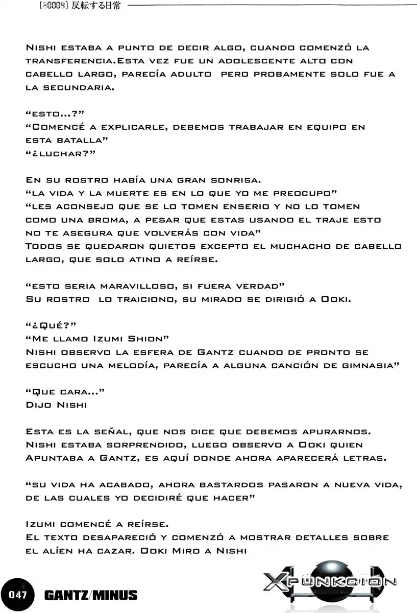 GANTZ/MINUS (2009) - Capítulo 5 - Página 4 - LectorTMOo