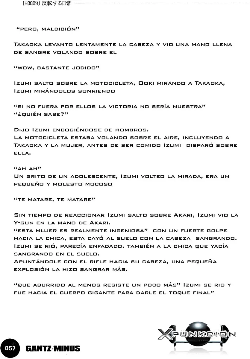 GANTZ/MINUS (2009) - Capítulo 5 - Página 14 - LectorTMOo