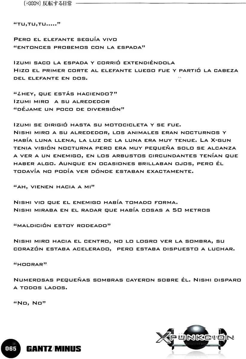 GANTZ/MINUS (2009) - Capítulo 6 - Página 9 - LectorTMOo