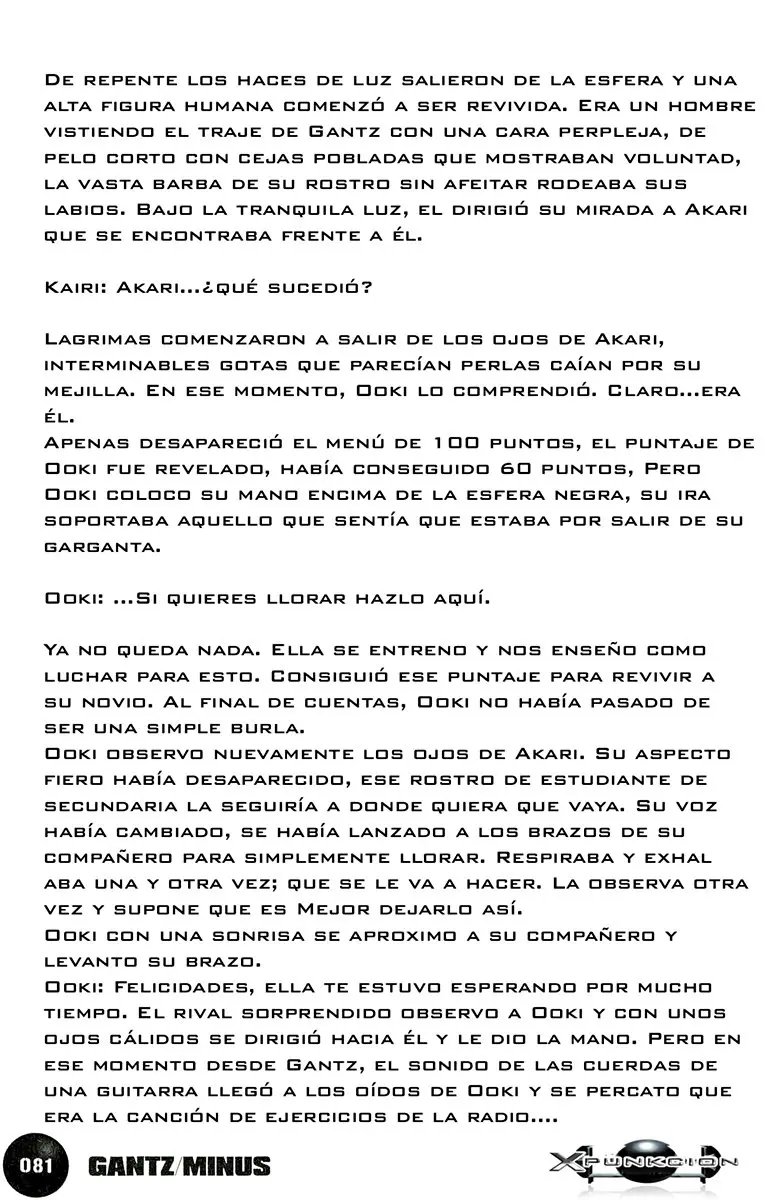 GANTZ/MINUS (2009) - Capítulo 7 - Página 13 - LectorTMOo