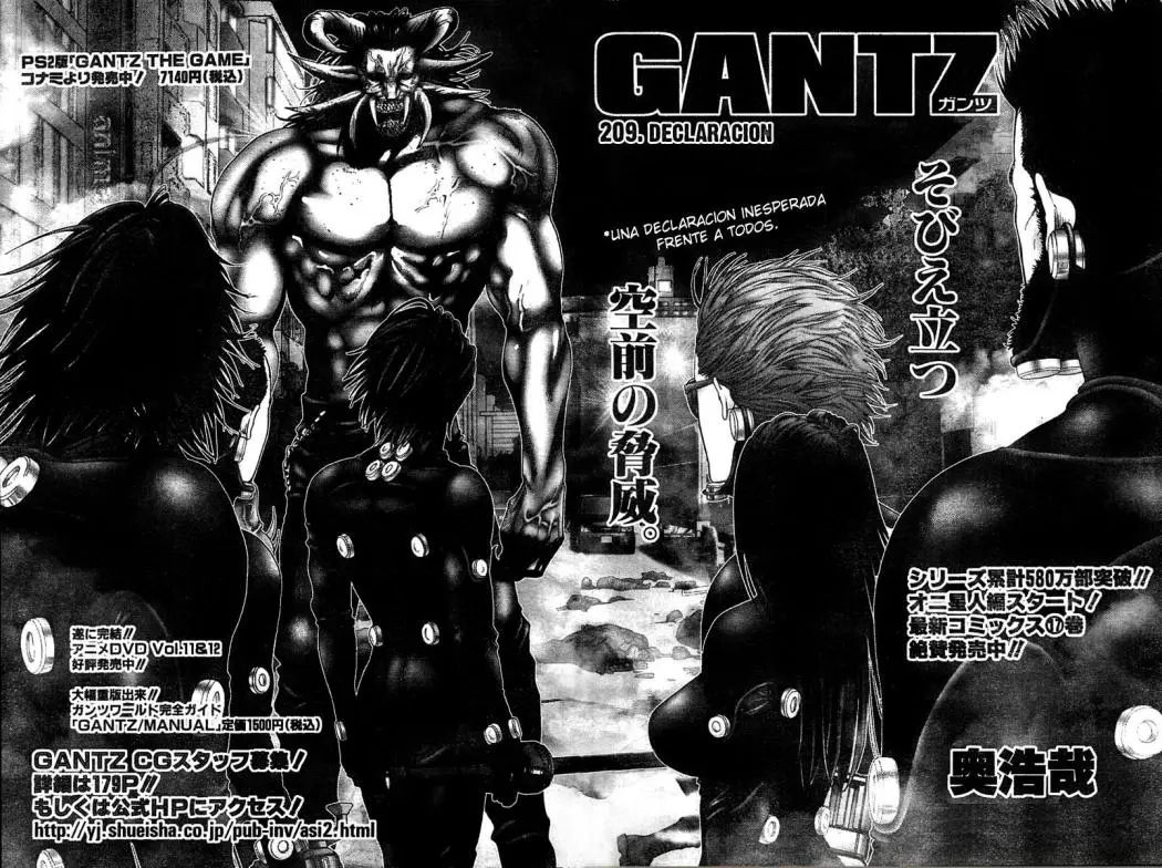 Gantz (2000) - Capítulo 209 - Página 2 - LectorTMOo
