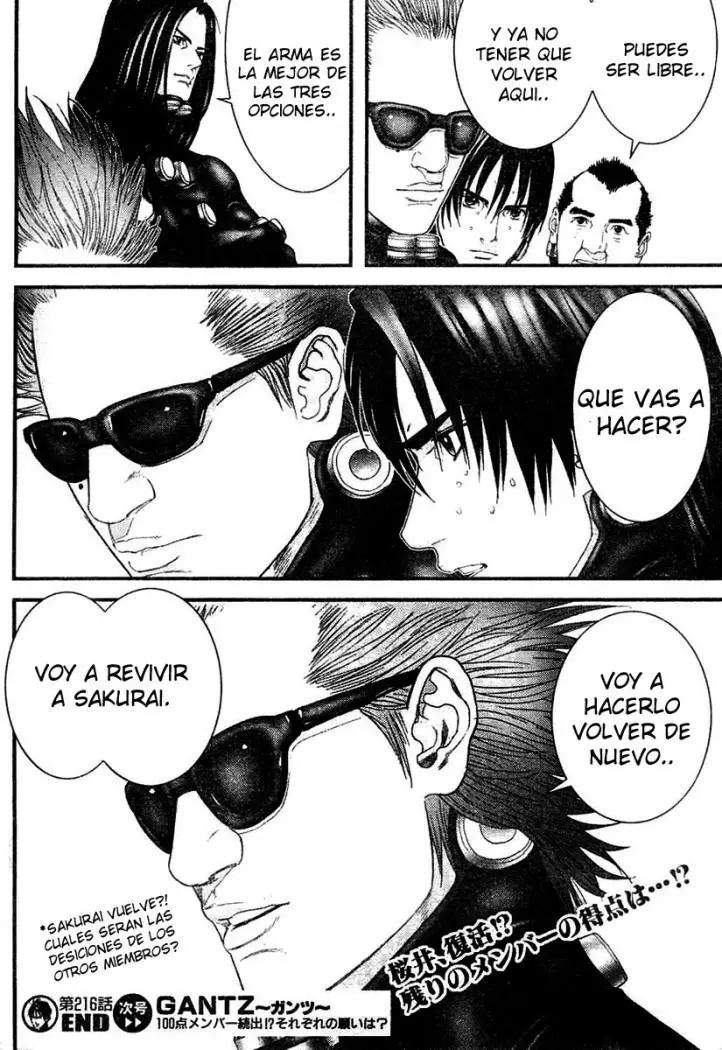 Gantz (2000) - Capítulo 216 - Página 17 - LectorTMOo