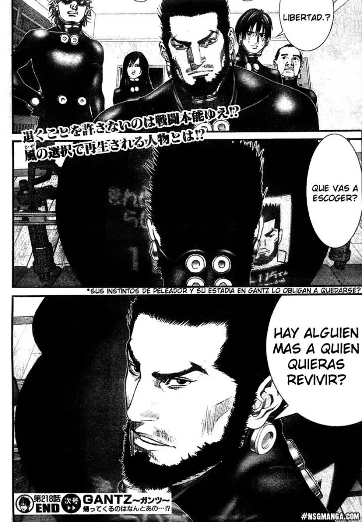Gantz (2000) - Capítulo 218 - Página 17 - LectorTMOo