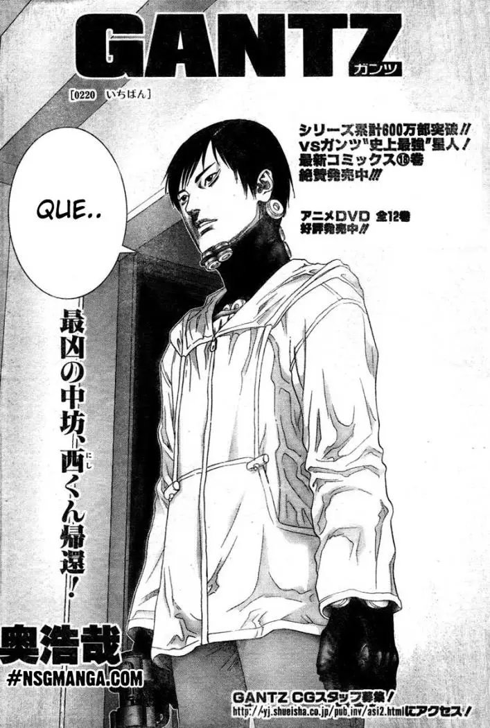 Gantz (2000) - Capítulo 220 - Página 2 - LectorTMOo