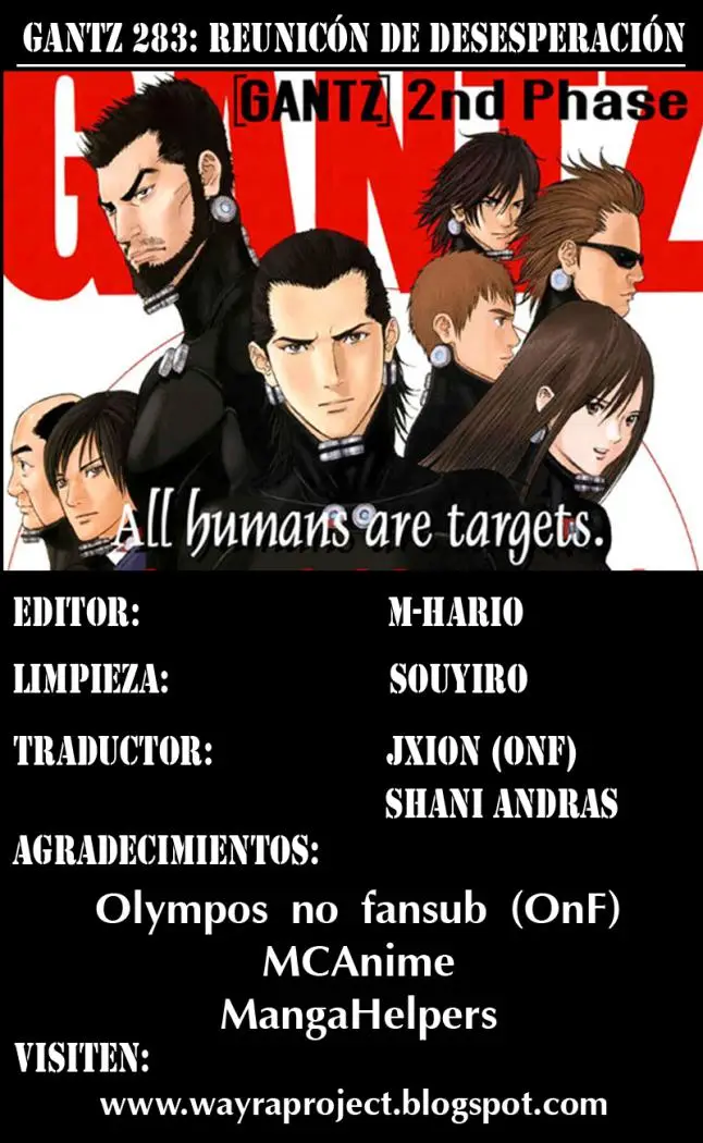 Gantz (2000) - Capítulo 283 - Página 1 - LectorTMOo