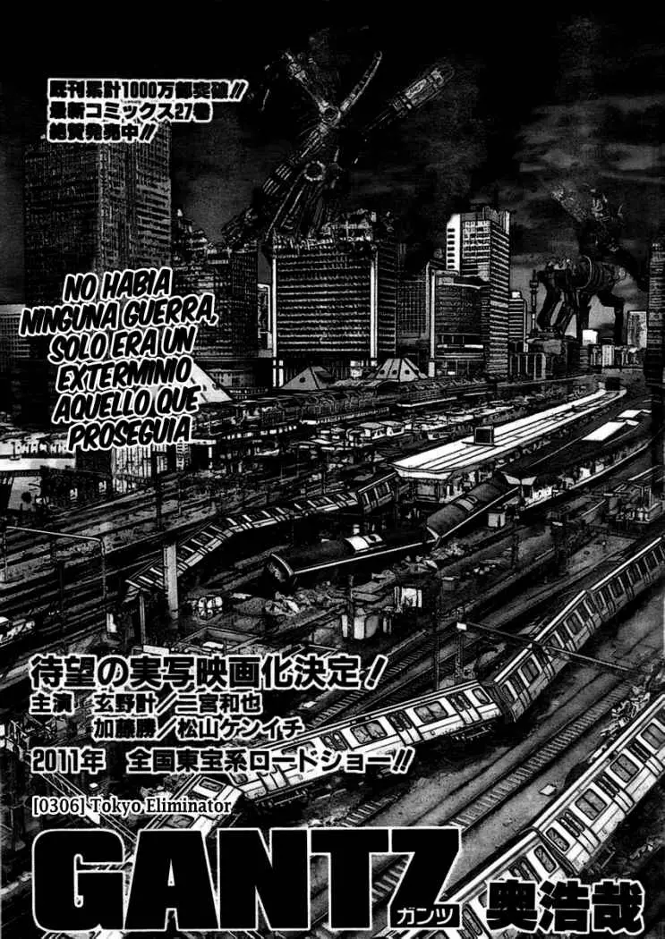 Gantz (2000) - Capítulo 306 - Página 1 - LectorTMOo