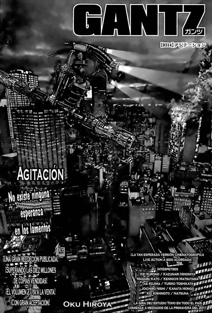 Gantz (2000) - Capítulo 314 - Página 1 - LectorTMOo