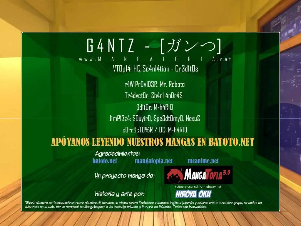 Gantz (2000) - Capítulo 357 - Página 1 - LectorTMOo