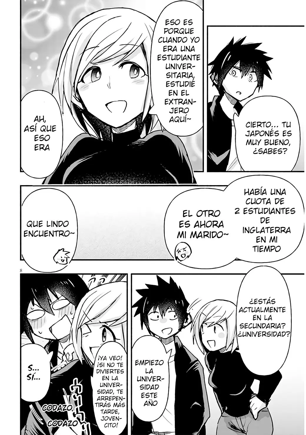 Geesen Shoujo To Ibunka Kouryuu - Capítulo 6 - Página 8 - LectorTMOo