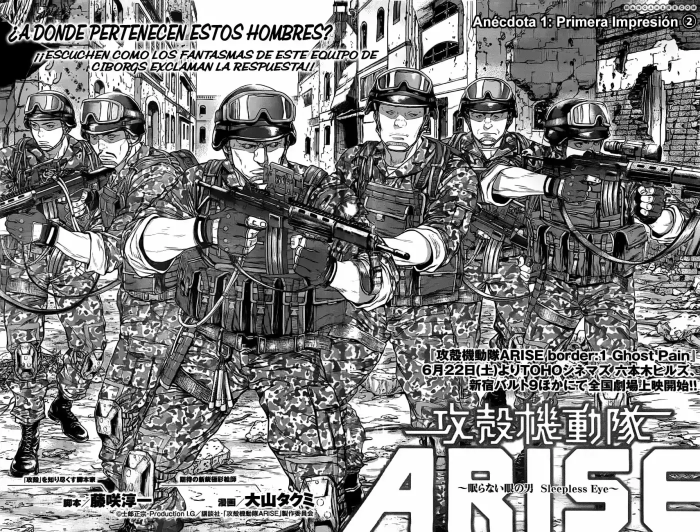 Ghost in the Shell Arise: Sleepless Eye (2013) - Capítulo 2 - Página 3 - LectorTMOo