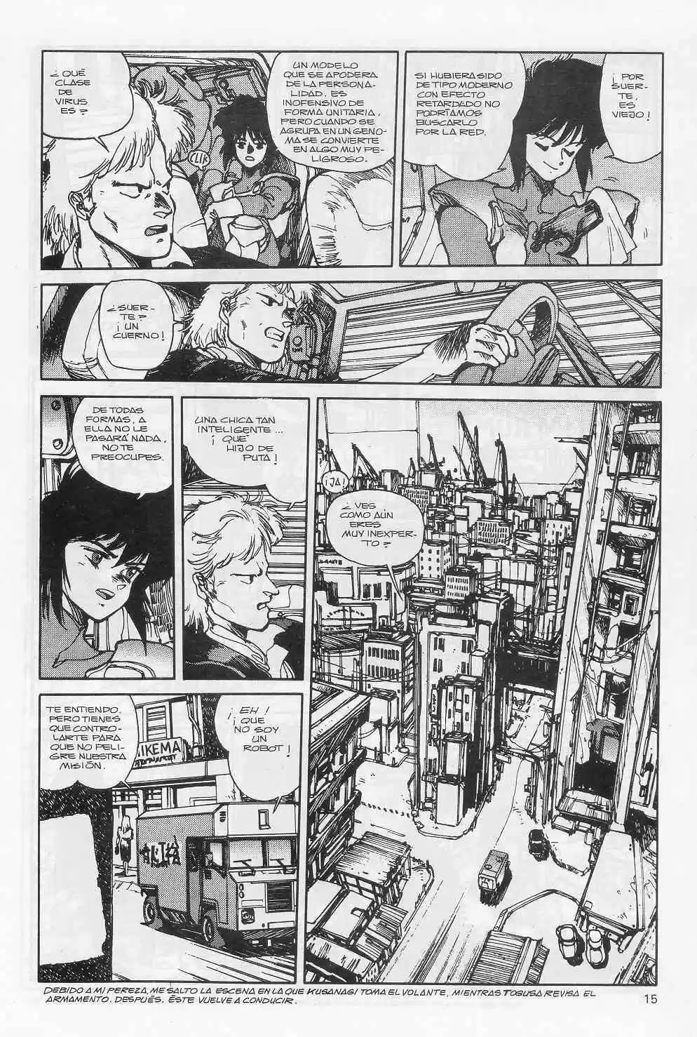 Ghost in the Shell (Manga) (1989) - Capítulo 3 - Página 16 - LectorTMOo