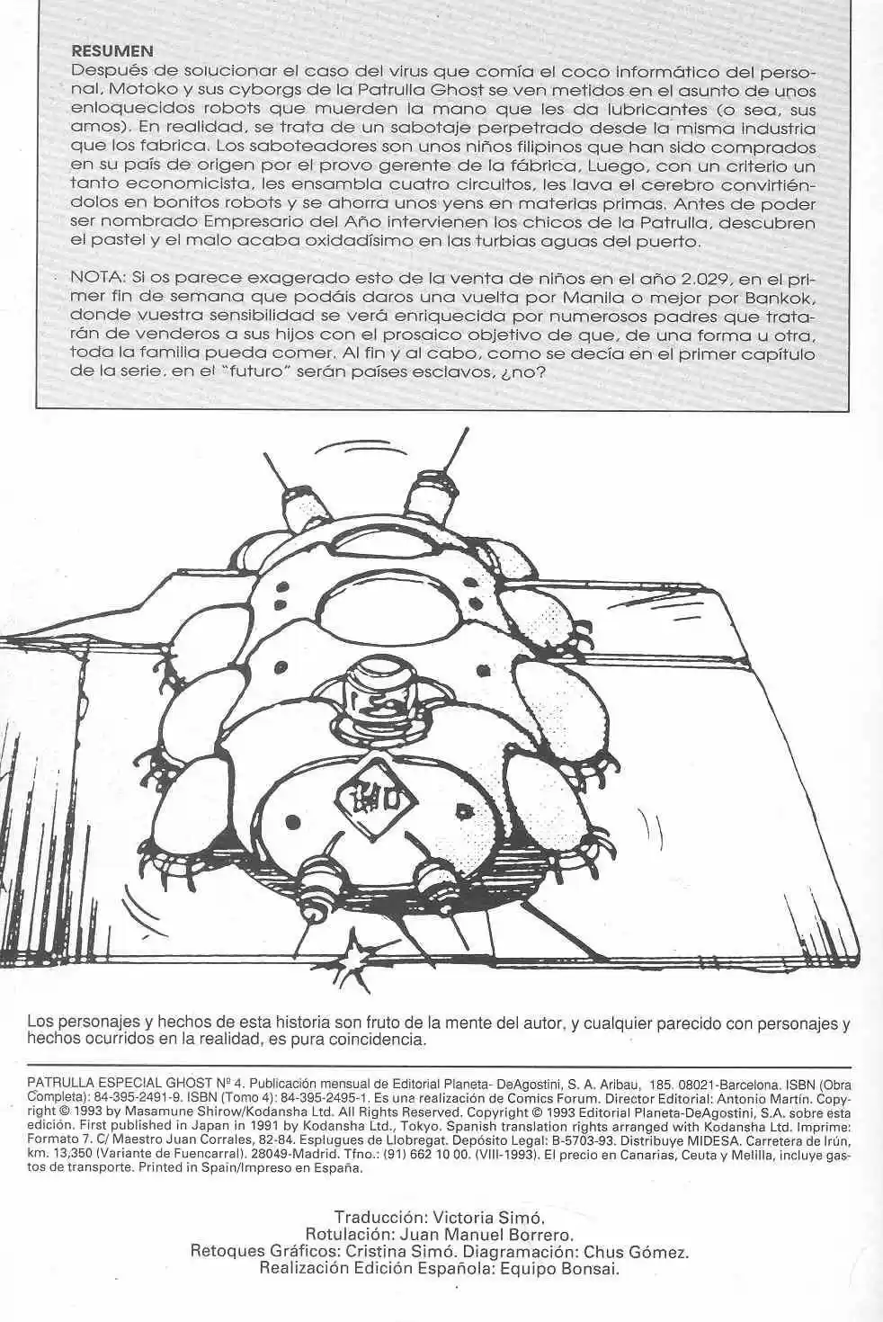 Ghost in the Shell (Manga) (1989) - Capítulo 7 - Página 2 - LectorTMOo