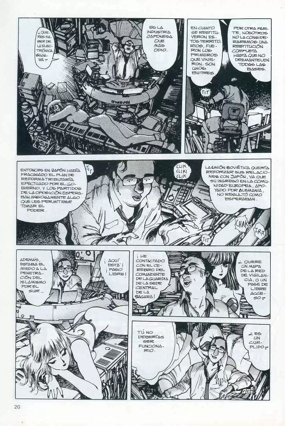 Ghost in the Shell (Manga) (1989) - Capítulo 7 - Página 22 - LectorTMOo