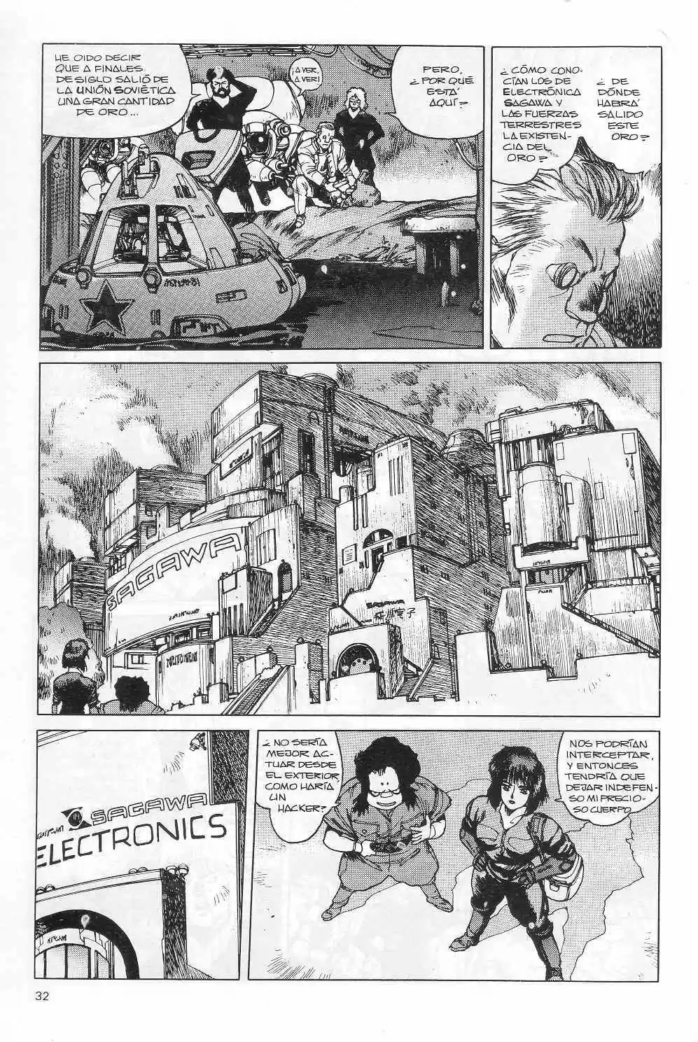 Ghost in the Shell (Manga) (1989) - Capítulo 7 - Página 34 - LectorTMOo